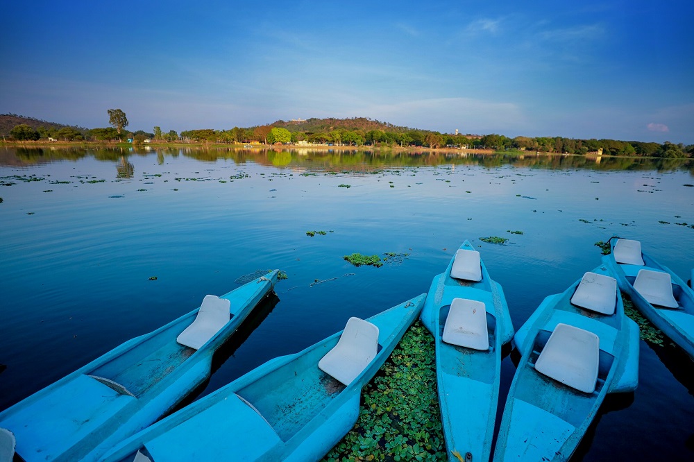 backwater boating resort near Bangalore Jaladhama