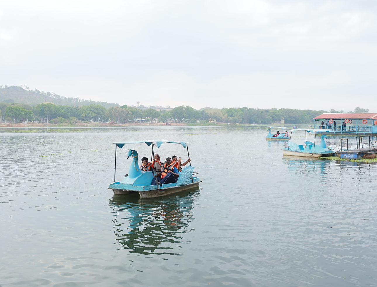 scenic boating experience near Mysore Jaladhama