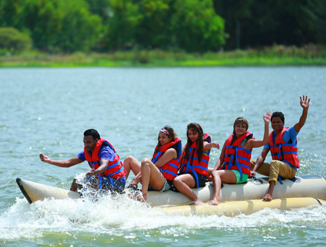 water adventure resort Karnataka river activity
