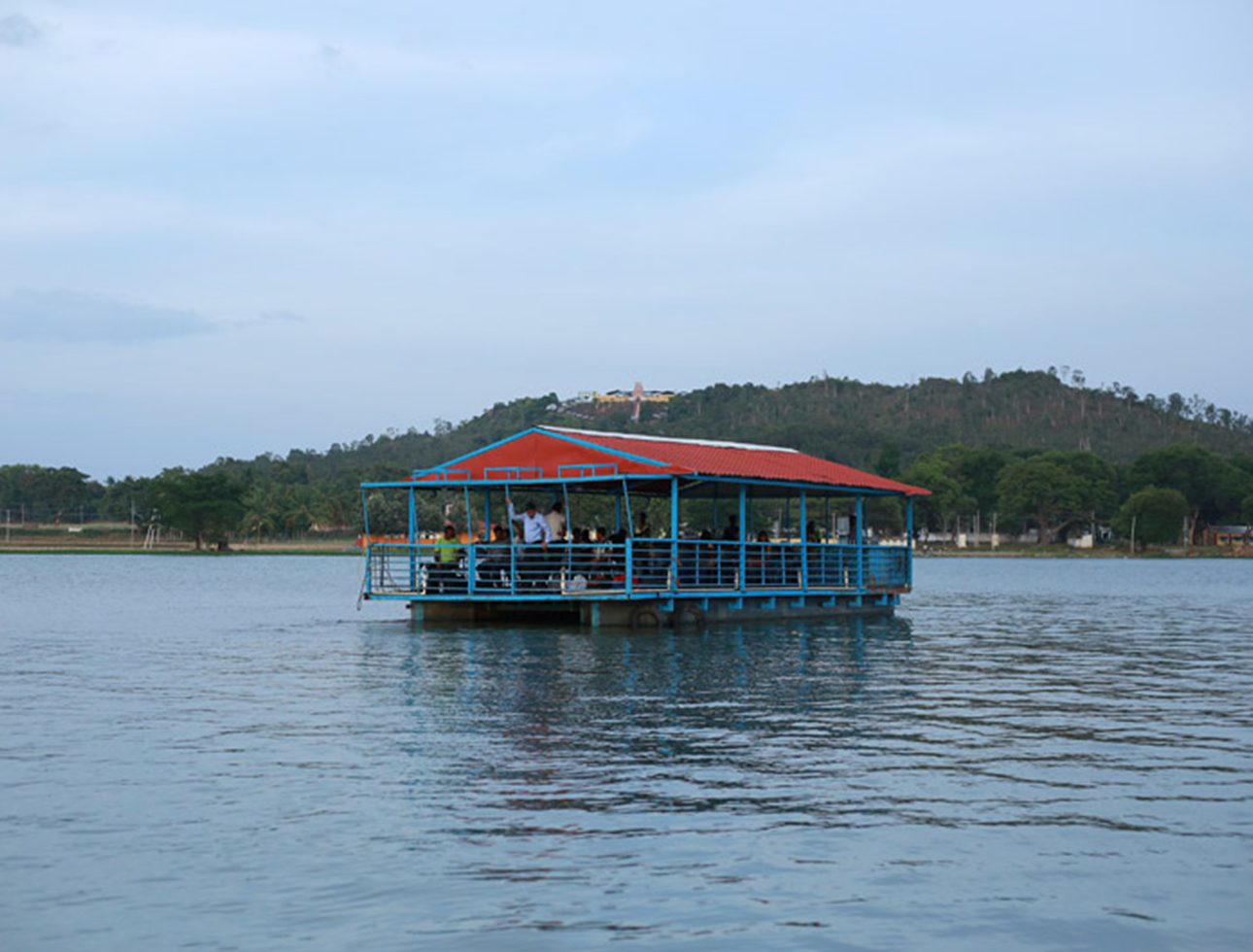 scenic boating experience near Mysore Jaladhama